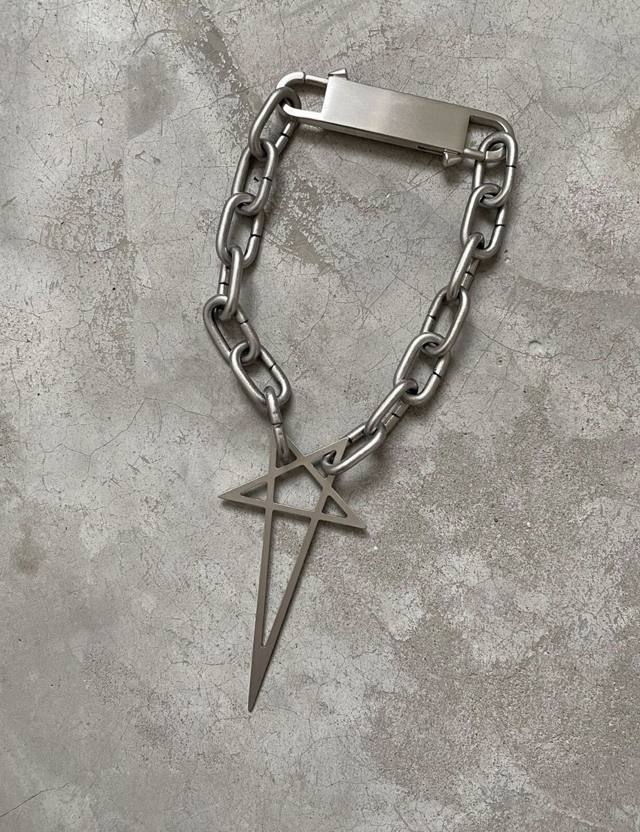 Rick Owens Pentagram Chain - Summer 2020 | eBay