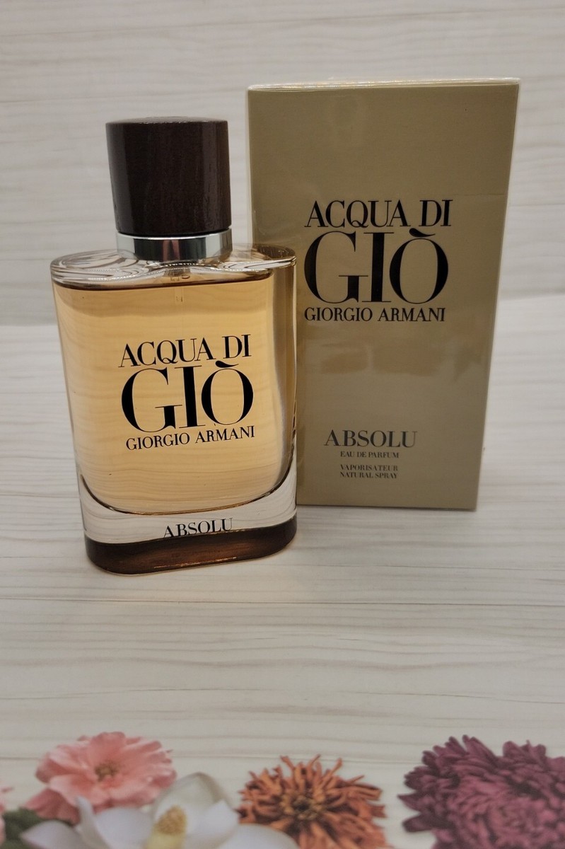 Acqua Di Gio Absolu By Giorgio Armani 2.5 oz/75 ml Eau De Parfum