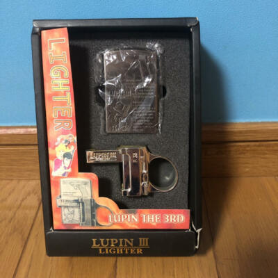 Zippo Police Inspector Zenigata Gun Action Lighter Lupine Third