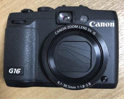 Canon PowerShot G16 12.1 MP CMOS Digital Camera 5X Optical Zoom | eBay