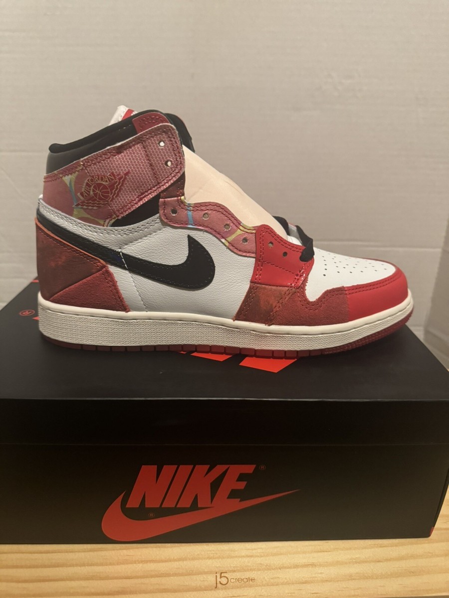 Size 6Y Us - Jordan 1 Retro OG x Spider Man High Next Chapter New