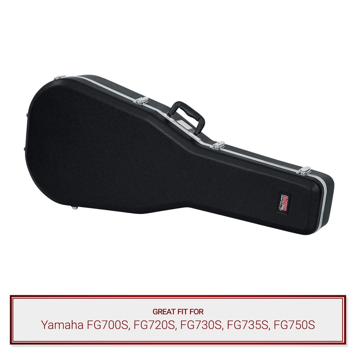 Gator Dreadnought Guitar Case fits Yamaha FG700S, FG720S, FG730S