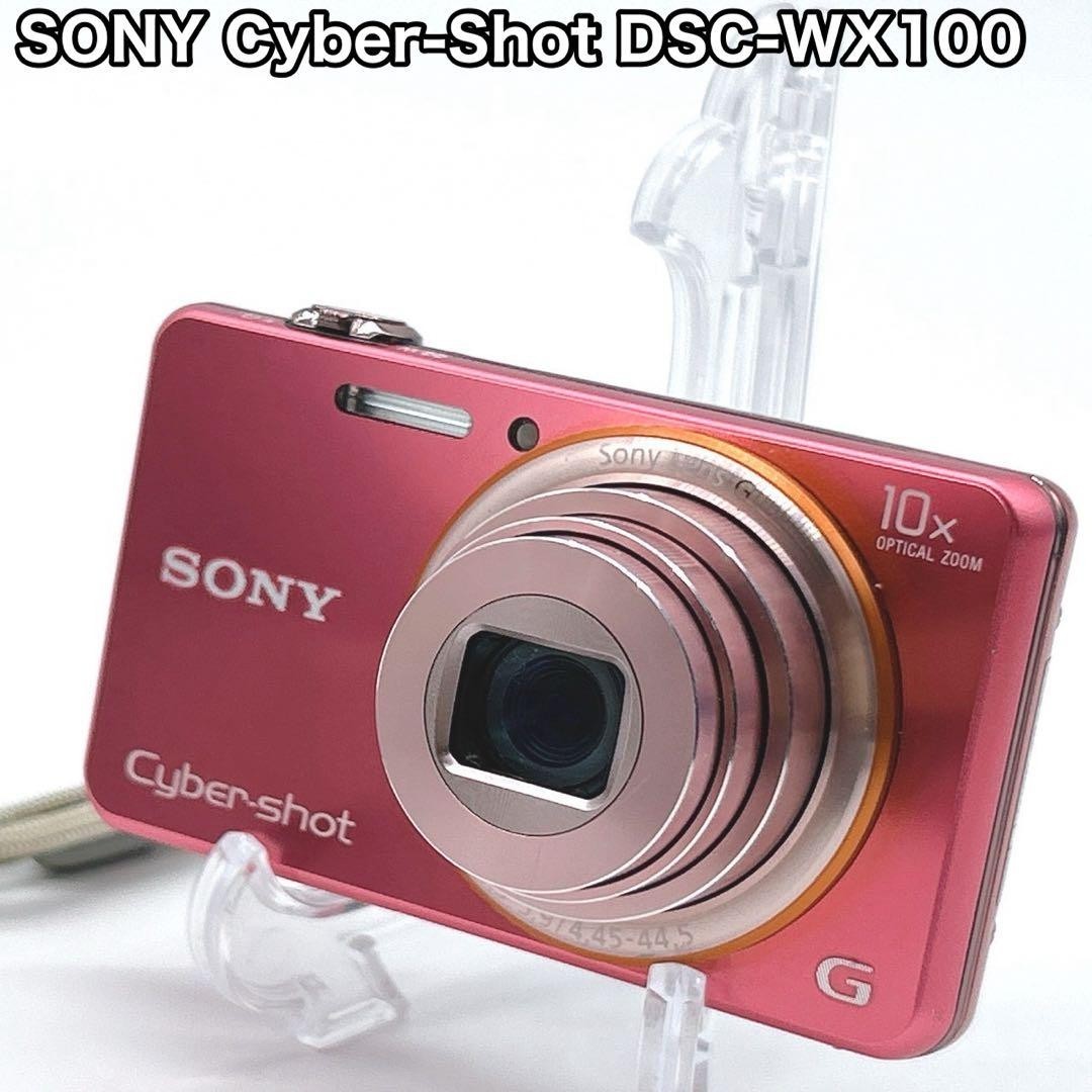 N Mint] SONY Cyber-shot DSC-WX100 Pink Digital Camera only