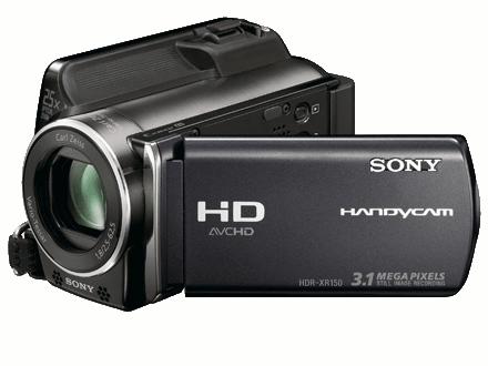 Sony HDR-XR150 120 GB Camcorder - Black for sale online | eBay