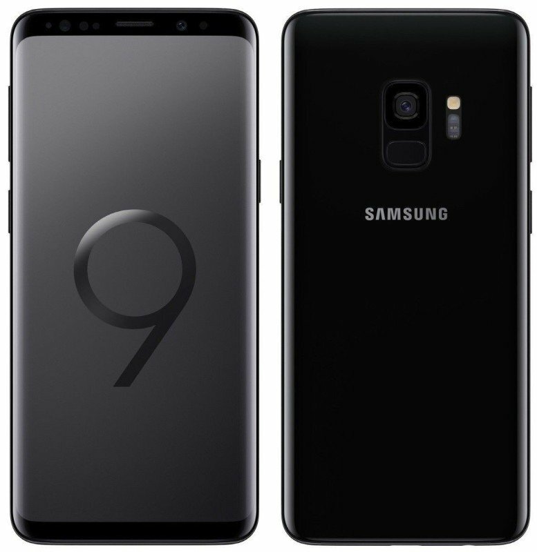 Samsung Galaxy S9 SM-G960F - 64GB - BLACK (Unlocked) Smartphone