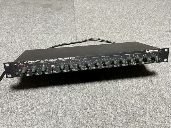 TC Electronic TC1140 Parametric Equalizer Preamplifier Rack Mount