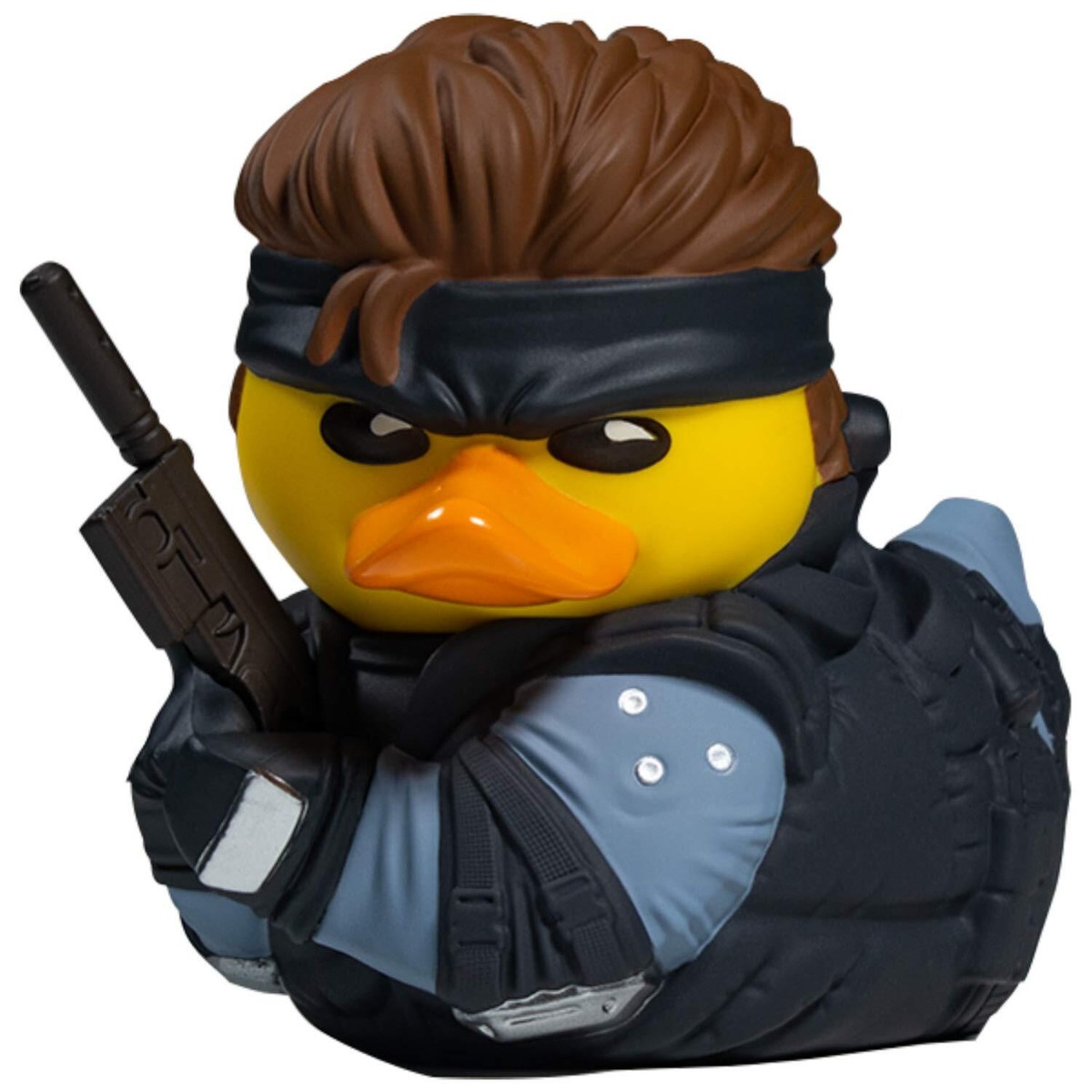 Solid Snake Collectible Rubber Duck Vinyl Figure – Official Metal