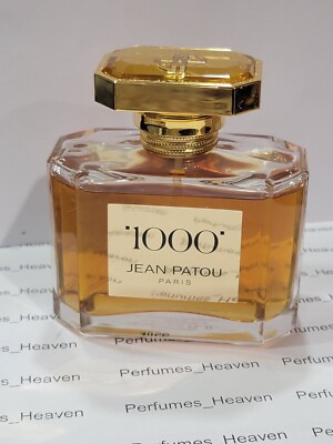 JEAN PATOU 1000 EDT SPRAY 2.5 oz / 75 ML FOR WOMEN Rare | eBay