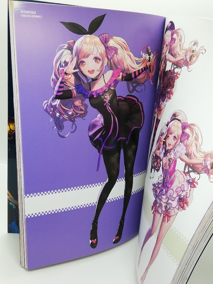 DESTINY CHILD CHARACTER ARTWORKS Set of 2 Art Book | eBay