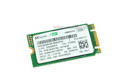 SSS0Q68674 01FR545 GENUINE LENOVO SSD 128GB IDEAPAD S340-15IWL