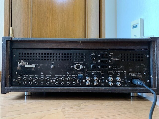 Luxman Sq 38Fd Sq38Fd It Has Been Remodeled Into A Preamplifier