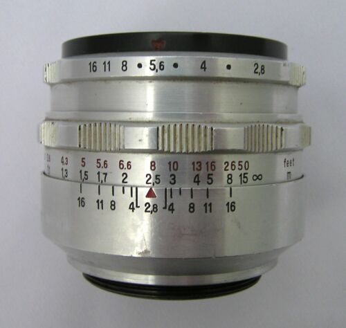 Zeiss Jena Tessar 50mm f/2.8 for Exakta Mount #Z-36311 | eBay