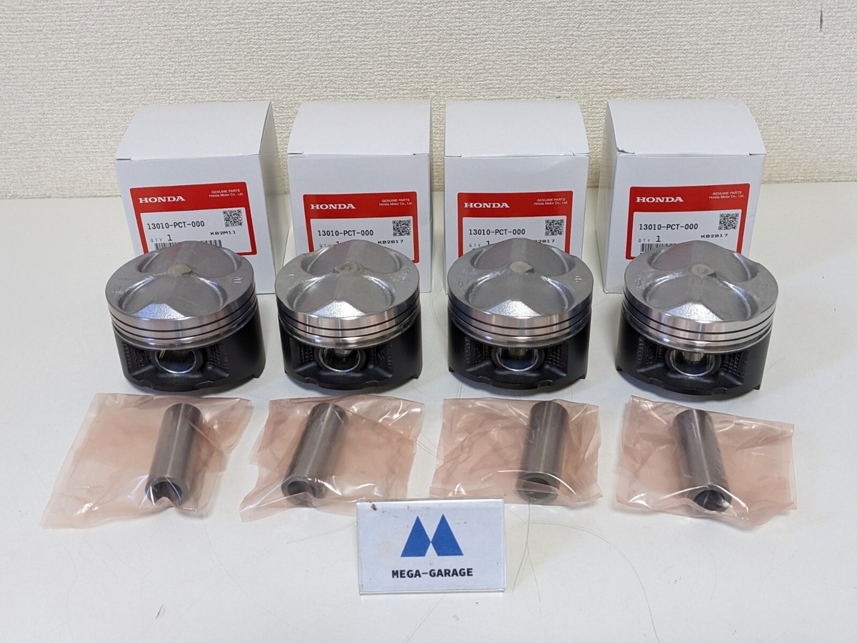 13010-PCT-000 HONDA CIVIC TYPE-R EK9 B16B GENUINE PISTON 4 PEACE