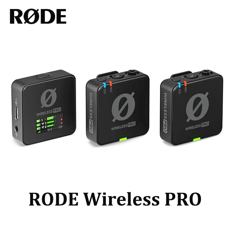 RODE Wireless PRO 2-Person 2.4g Lavalier Microphone System for