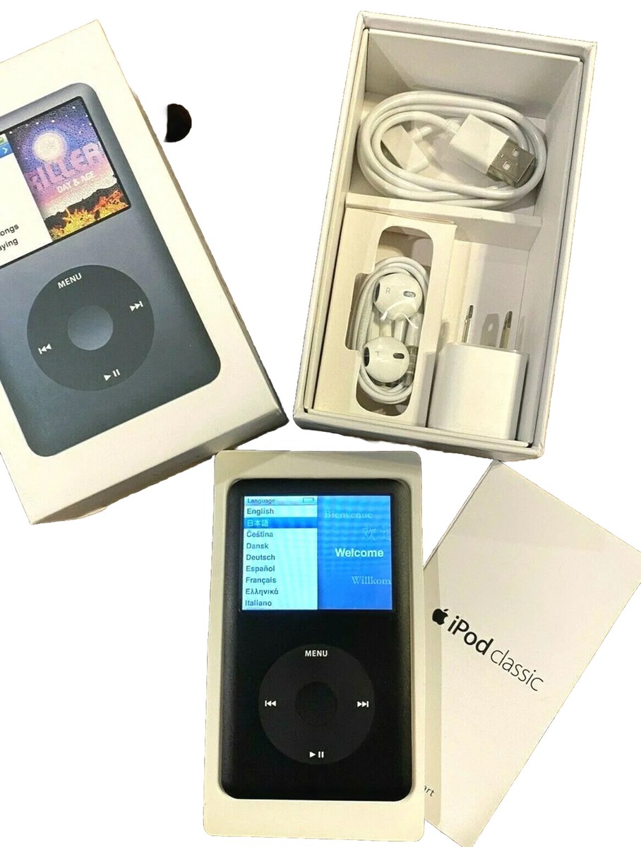 Apple iPod Classic 6th Generation Black (80 GB) MB147LL - MINT