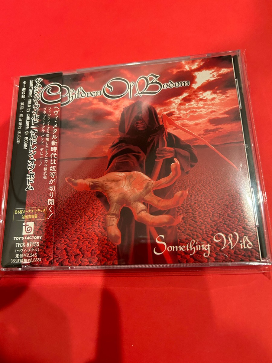 Children Of Bodom Something Wild Japan release CD Obi +2 Bonus