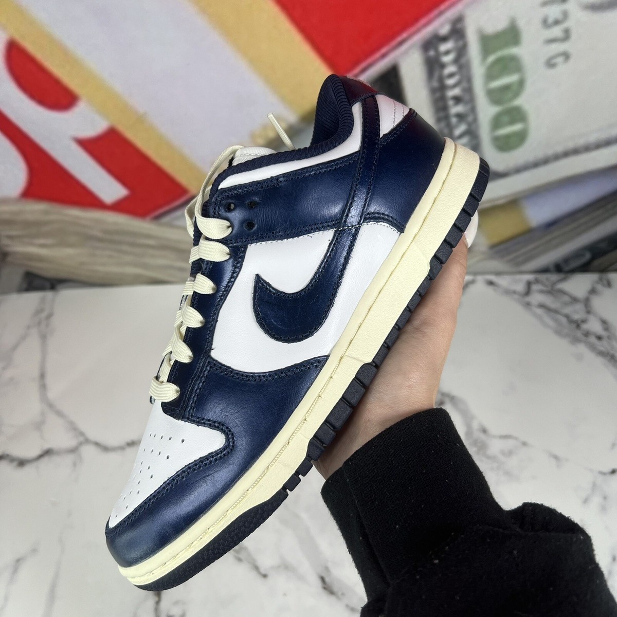 Dunk Low Premium 'Vintage Navy' (Women's) | eBay