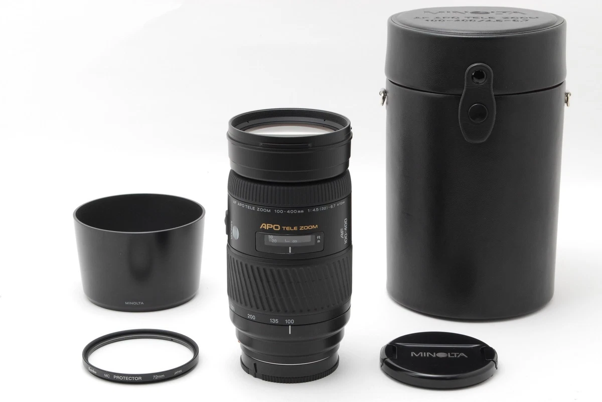 Minolta 100-400mm Focal Camera Lenses for sale | eBay