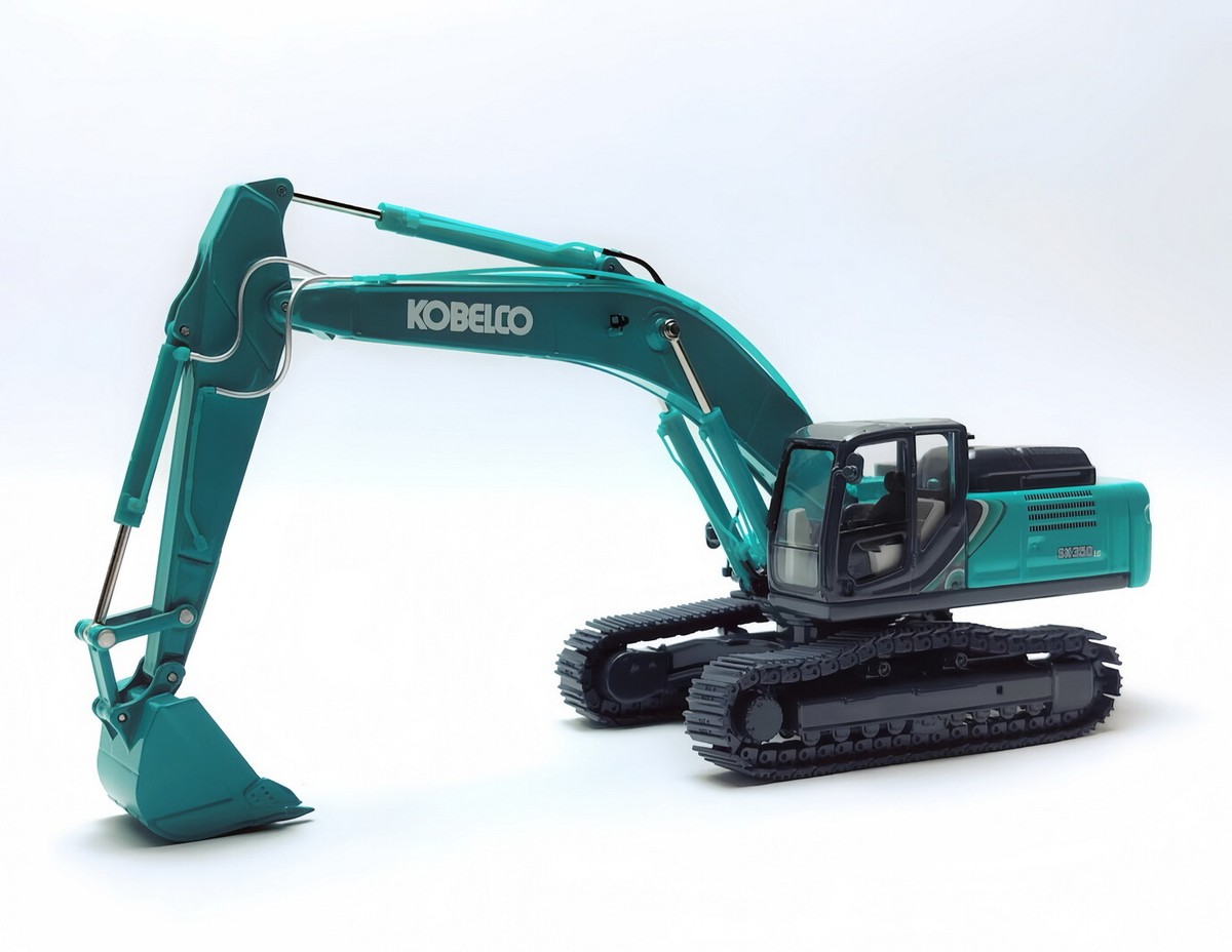 1/50 Scale KOBELCO SK350LC Hydraulic Excavator Diecast Model Toy
