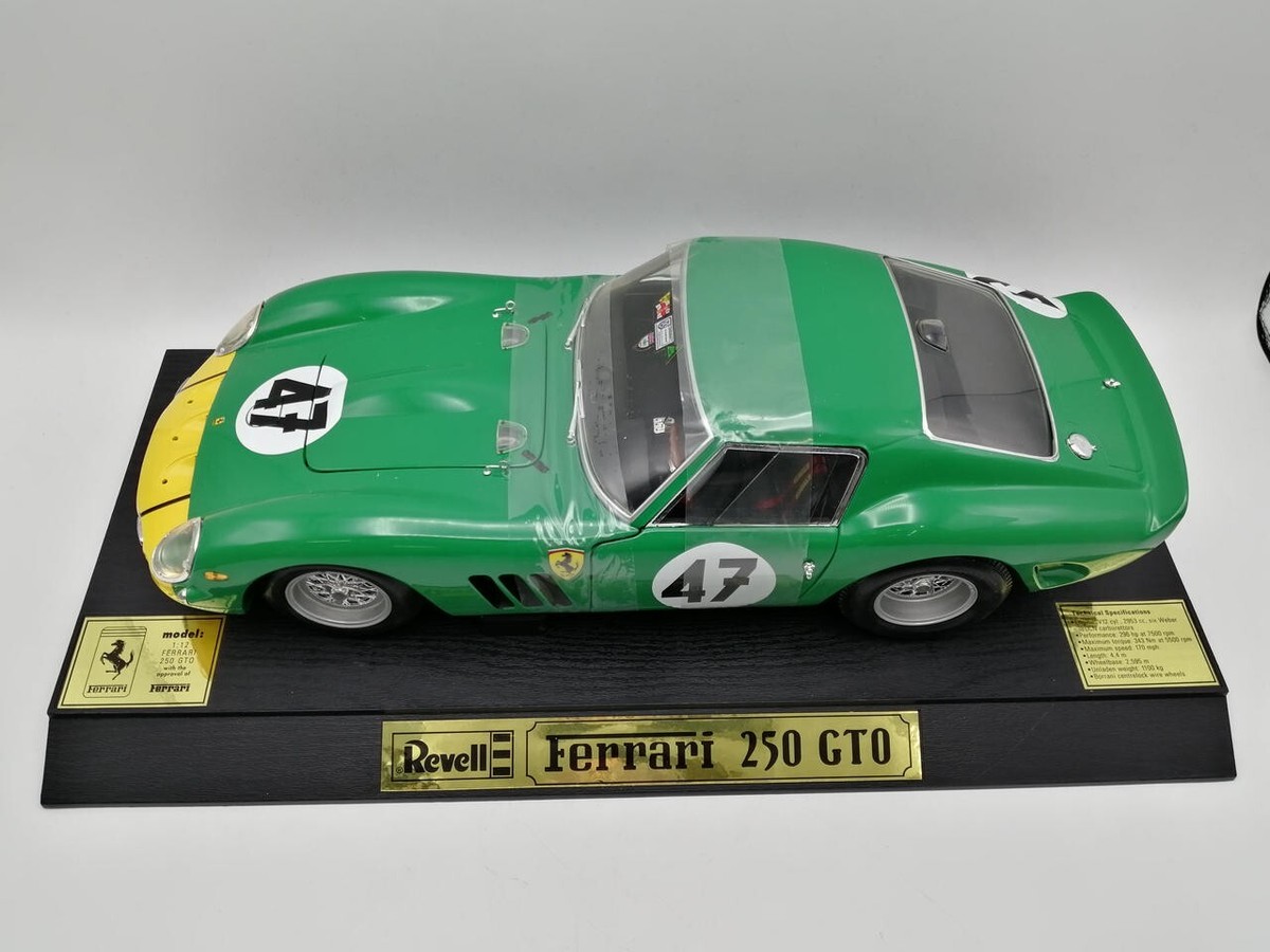 Revell Metal '62 Ferrari 250 Gto Model Car Free Shipping From