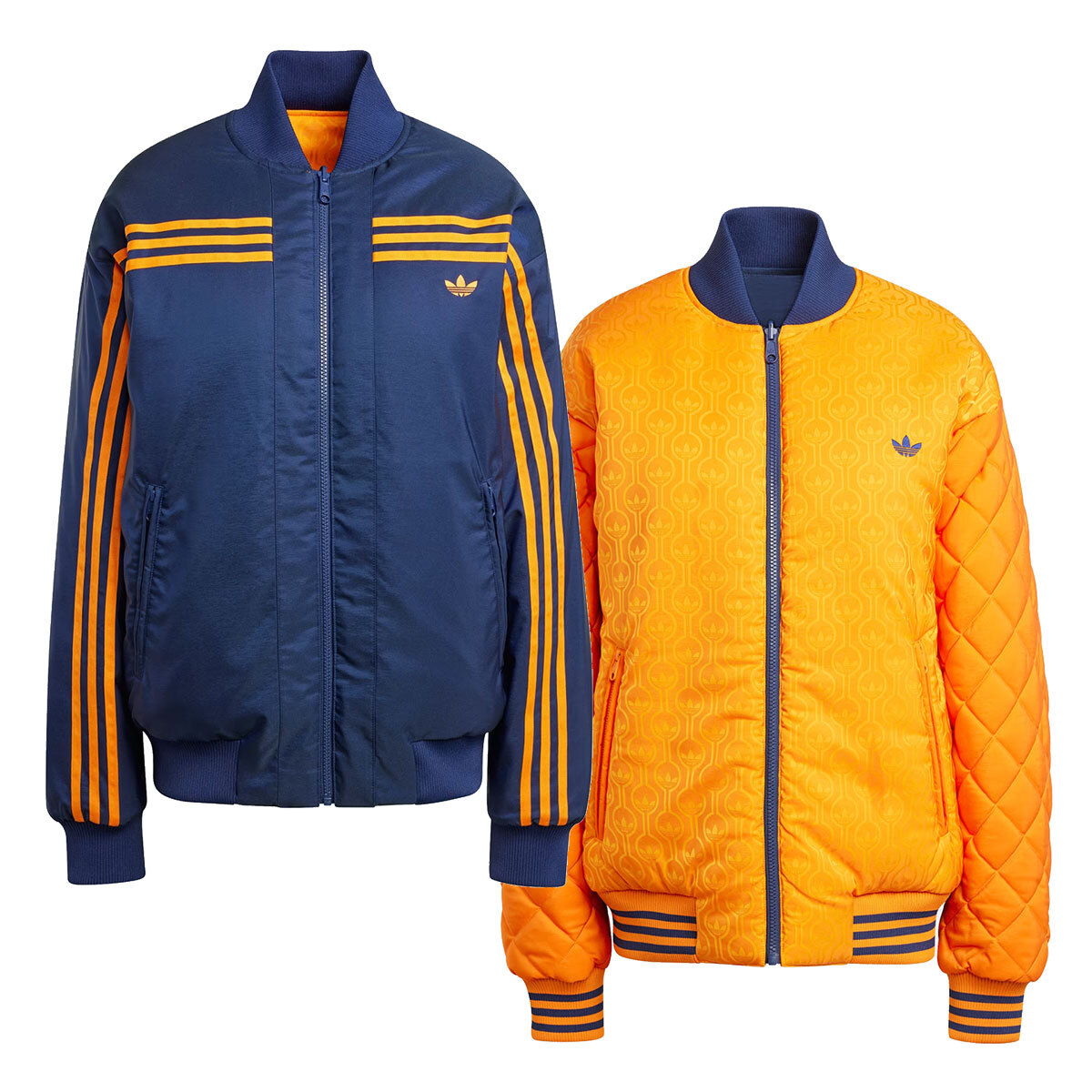 Adidas Originals Womens 70S REVERSIBLE OVERSIZED JACKET JN7657