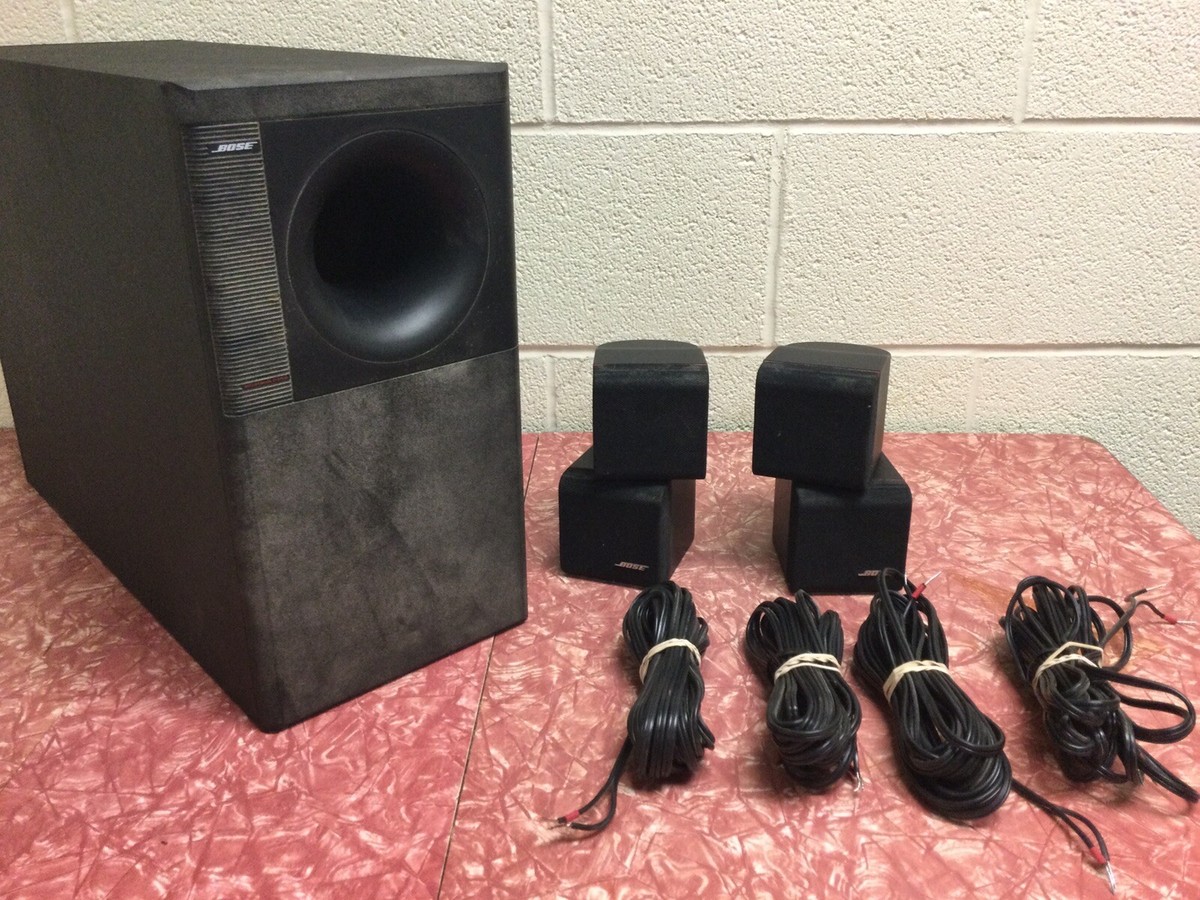 bose acoustimass 5 series ii speaker With 2 Dual Cone And Soldered