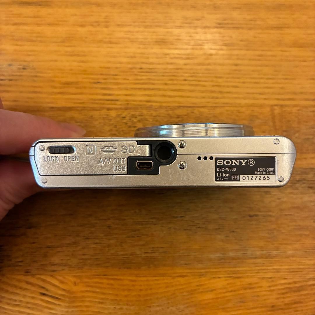 Sony Cyber-Shot DSC-W830 20.1MP 8x Digital silver only Japanese | eBay