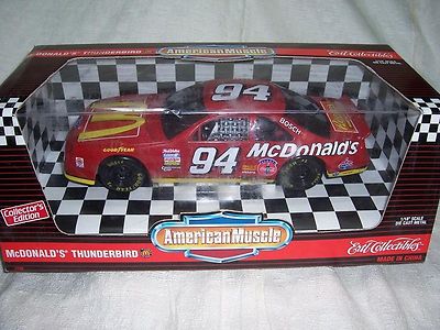 Ertl American Muscle 1995 McDonalds Thunderbird #94 Bill Elliott