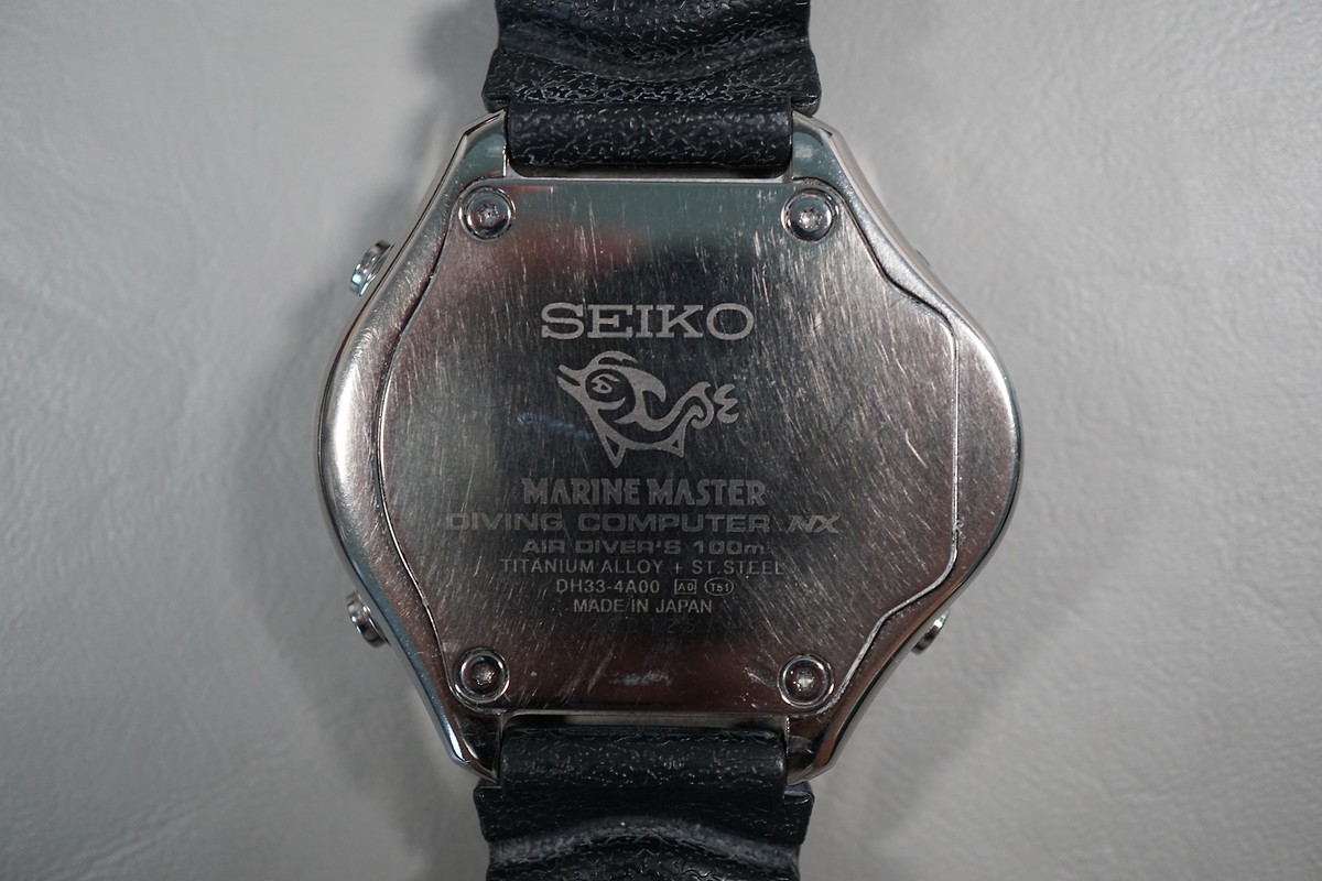 Seiko SBDK001 DH33 NX Marine Master Diving Computer Watch | eBay