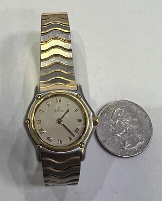 Ebel Stainless Steel/18K Gold Classic Wave Ladies Watch Model
