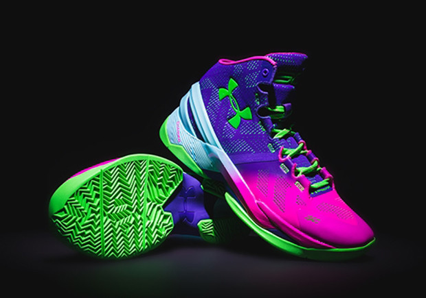 Under Armour UA Curry 2 II Northern Lights 10.5 Christmas