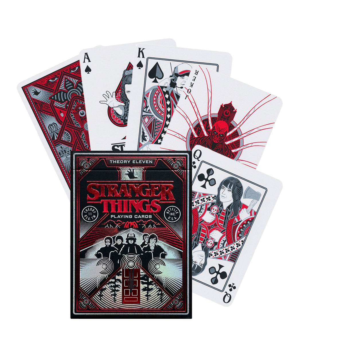 STRANGER THINGS PLAYING CARDS POKER SIZE USPCC MADE IN USA THEORY