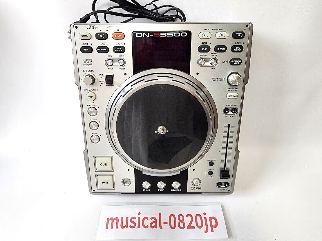 DENON DN-S3500 Compact Disc Player DJ Turntable CD CDJ MP3 | eBay