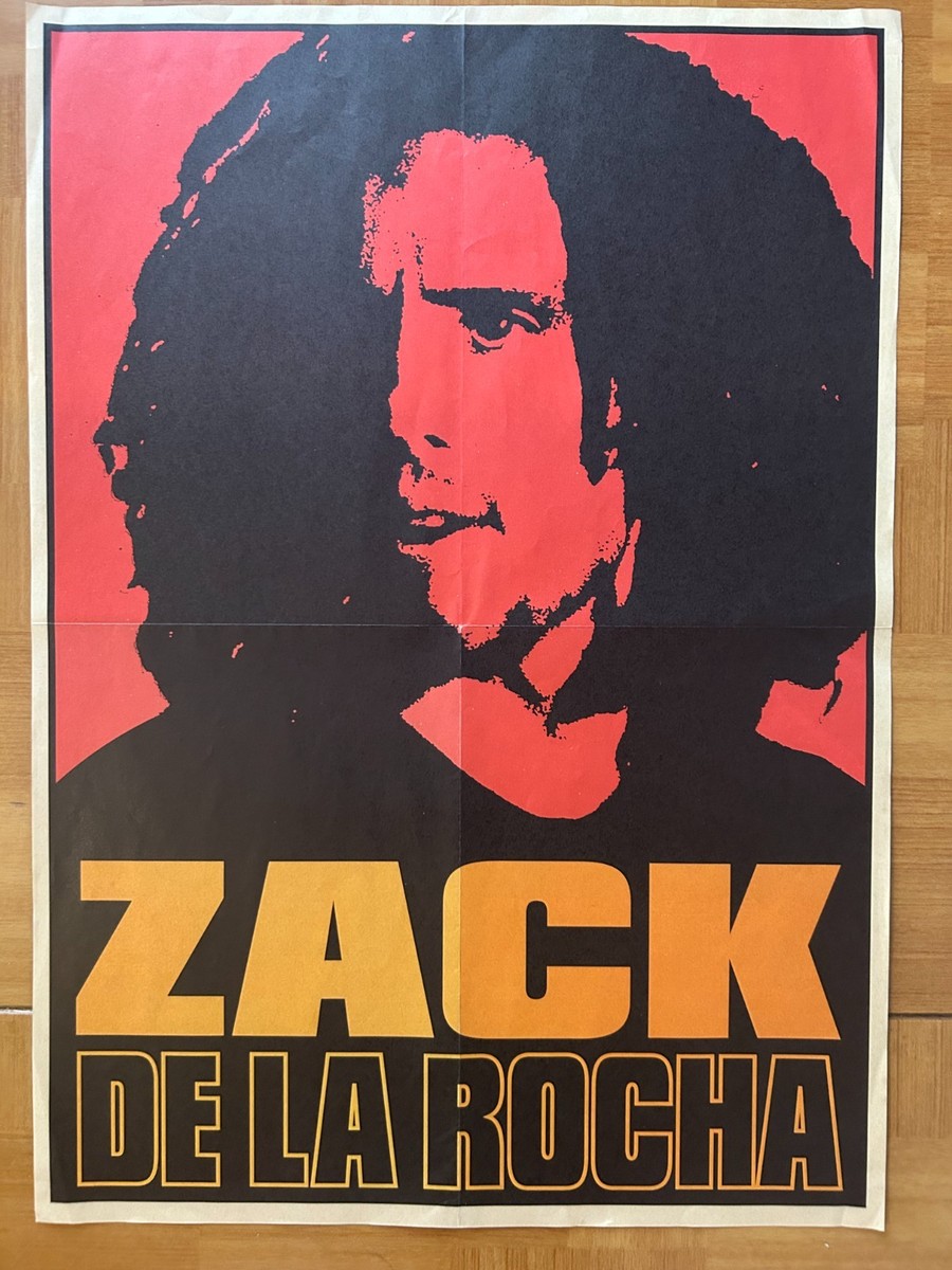 Zack de la Rocha / 2004 Japan Original Promo D/S Mini Poster B3