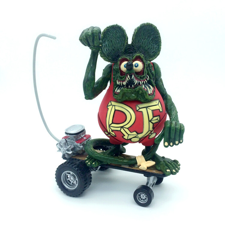 廃盤 Rat Fink Surf's up スタチュー ソフビ 廃盤 Rat Fink Surf´s up