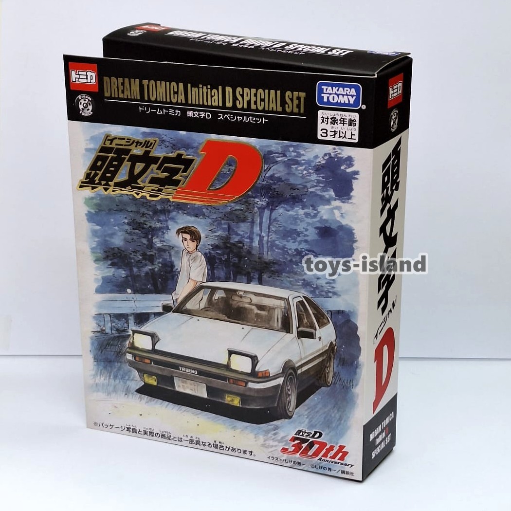 TOMICA Initial D 30TH ANNIVERSARY SPECIAL SET HK EVENT AE86 MR2