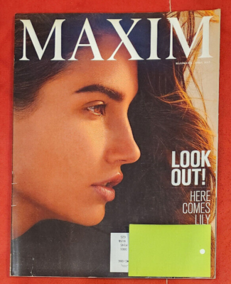 Maxim April 2015 Lily Aldridge | eBay