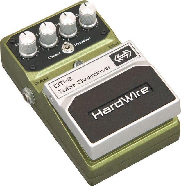 DigiTech HardWire CM-2 Tube Overdrive Distortion Guitar Effect
