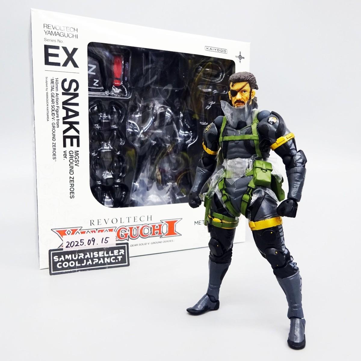 Metal Gear Solid V Ground Zeroes SNAKE No.EX Revoltech Yamaguchi