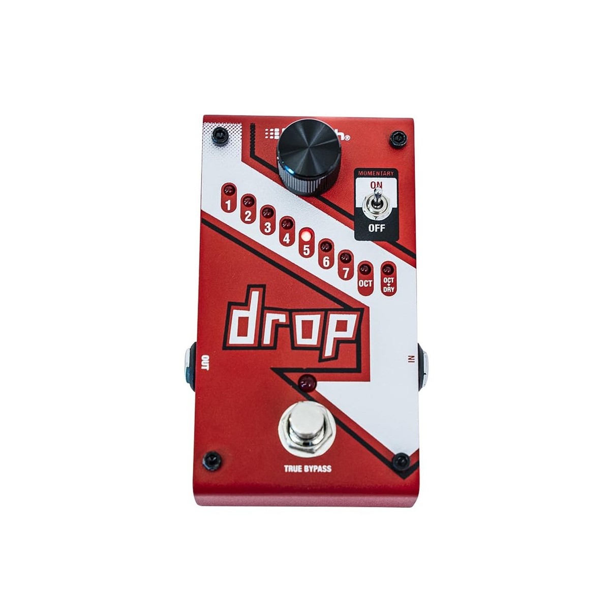DigiTech DROP Compact Polyphonic Drop Tune Pitch-Shifter Pedal