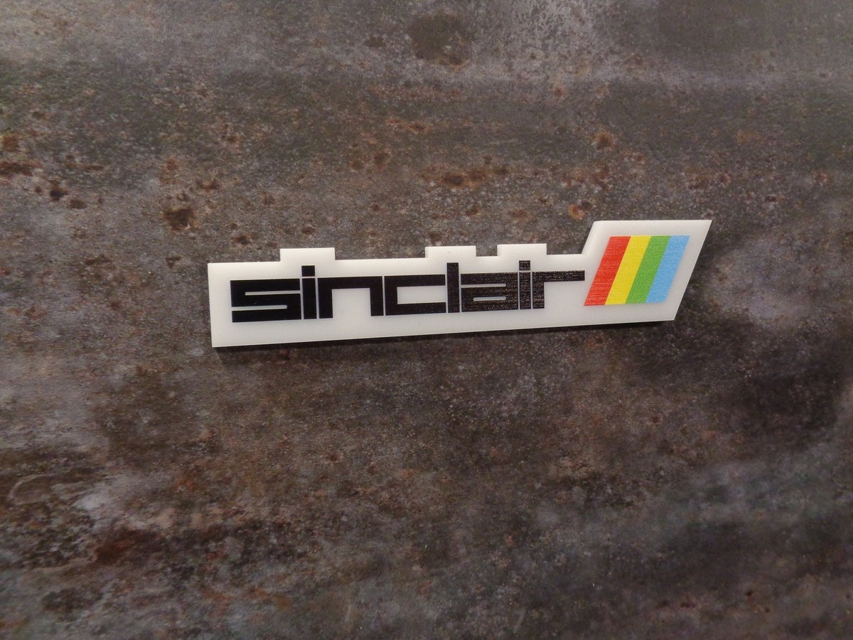 Sinclair ZX Spectrum Shelf Logo Display [918] | eBay