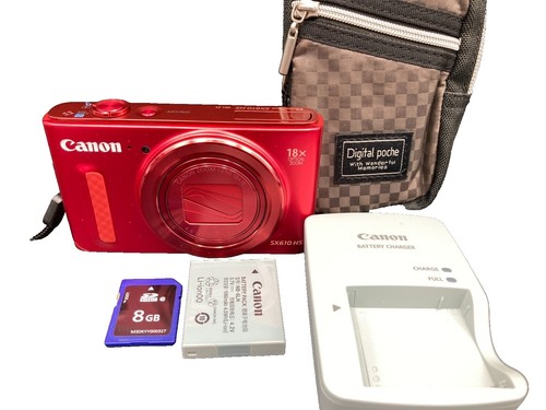 Canon PowerShot SX230 HS Pink 12.1MP 14x Zoom Compact Digital