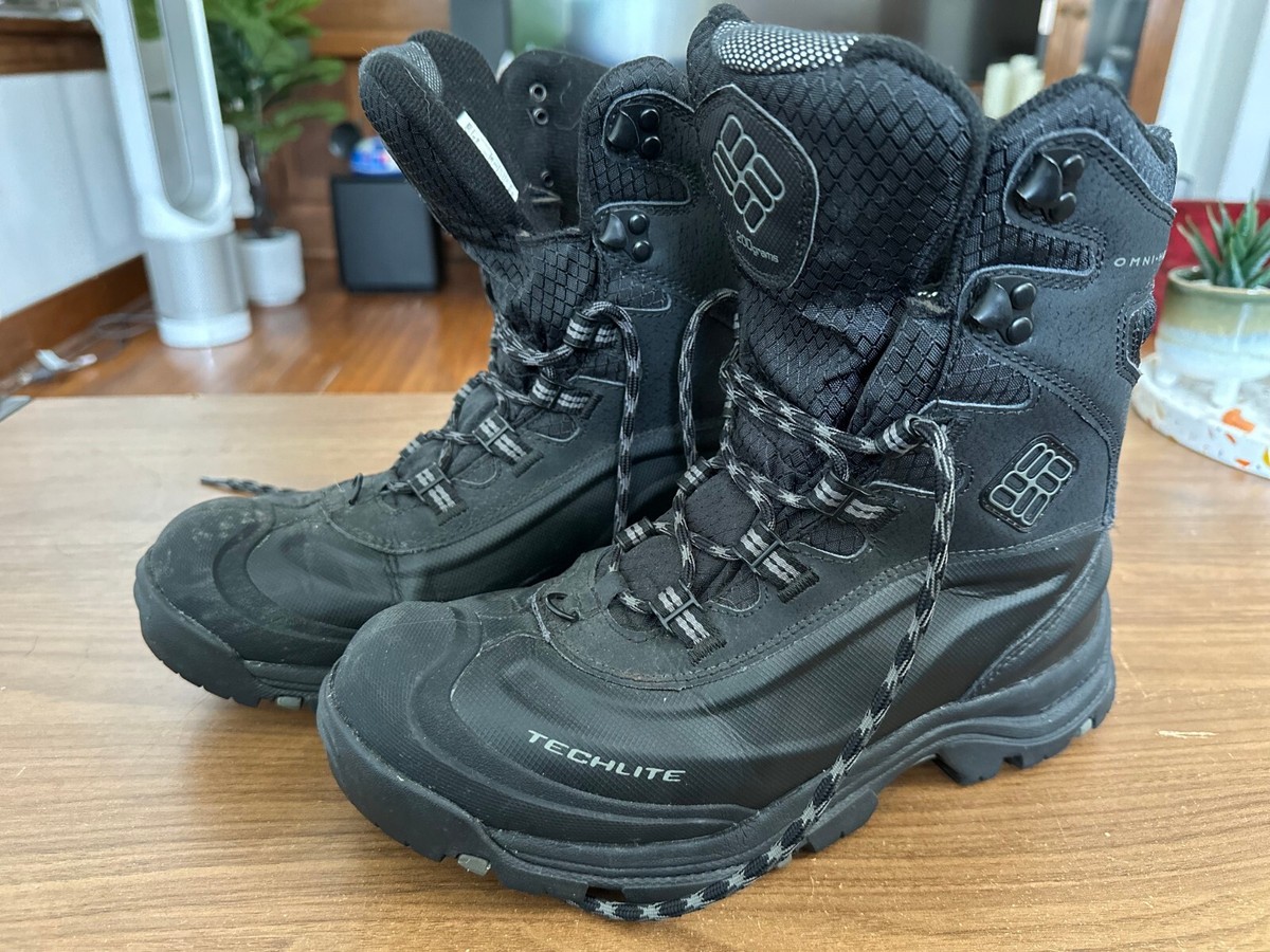 Columbia Bugaboot Plus III Omni Heat Men Boot BM 1620-010 Black