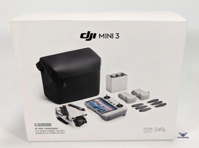 DJI Mini 3 Fly More Combo Retail Box-ONLY-READ DESCRIPTION! | eBay