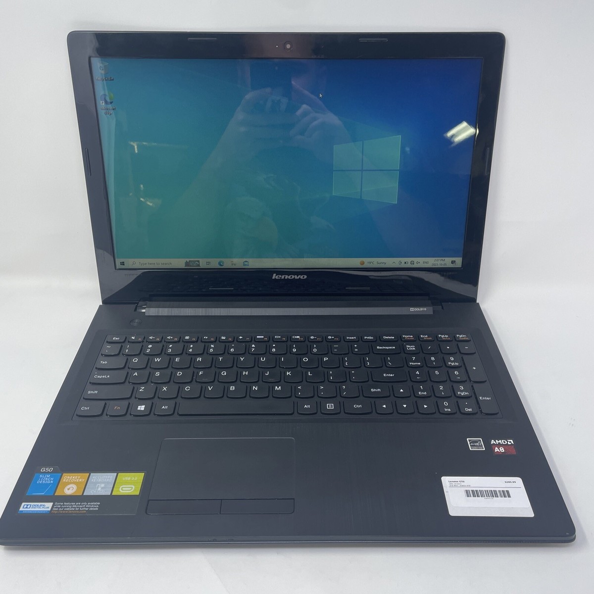 LENOVO G50-45 AMD A8-6410 @ 2.00GHZ 8GB RAM 480GB SSD WIN-10 | eBay