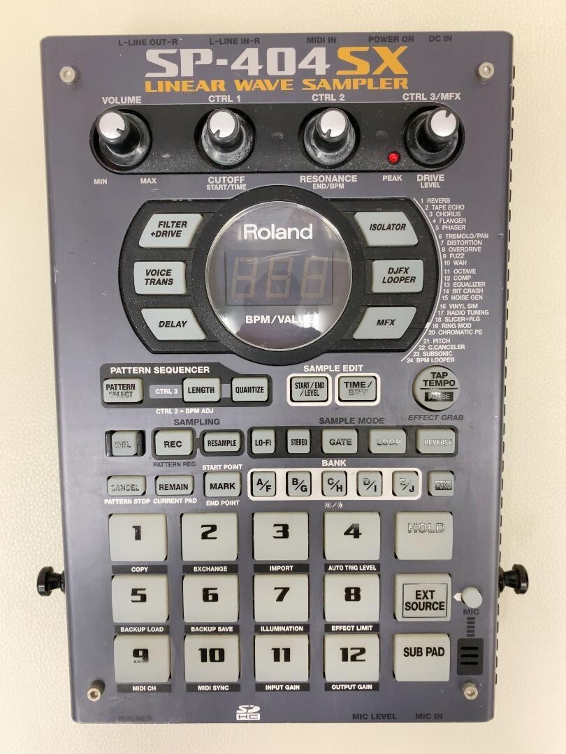 Roland SP-404SX Compact Linear Wave Sampler | eBay