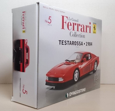 Le Grandi Ferrari Collection 5 TESTAROSSA 1984 Car 1/24 Model