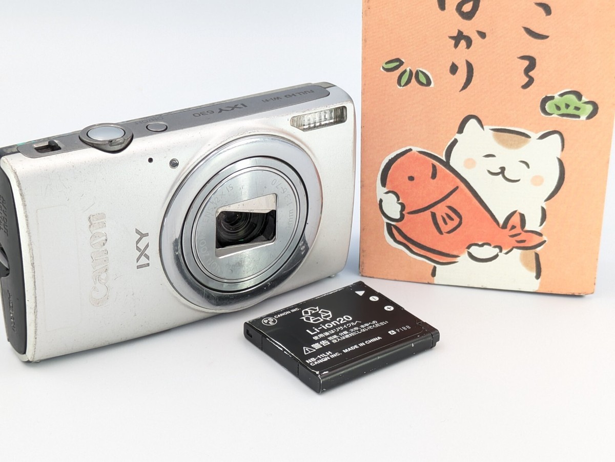 Canon IXY 630 シルバー デジタルカメラと付属品