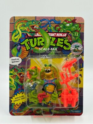 TEENAGE MUTANT NINJA TURTLES SCALE TAIL TMNT MOC 1992 PLAYMATES | eBay