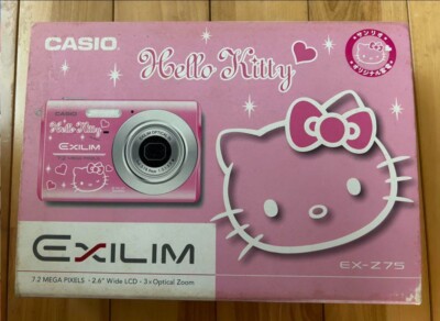 Casio Sanrio Hello Kitty Digital Camera EXILIM EX-Z75 7.2 mega